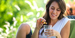 Cseppekben is fogyasztható